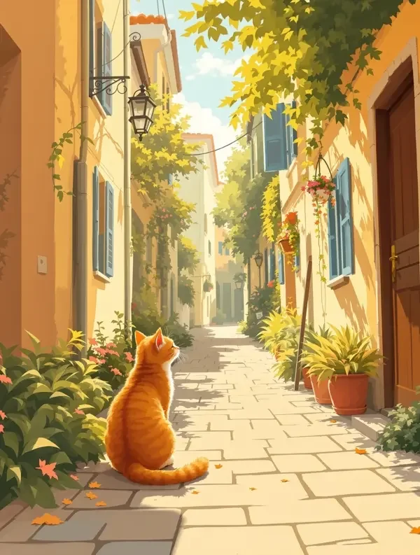 老巷口的猫 剧照海报，屁屁影院